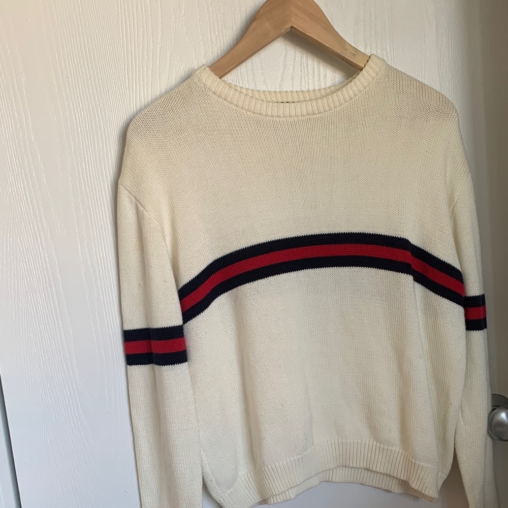 Brandy Melville Cream Cowl Neck Sweater